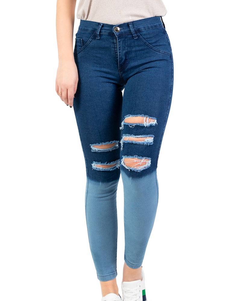 Ombré Skinny Jeans EQ23D