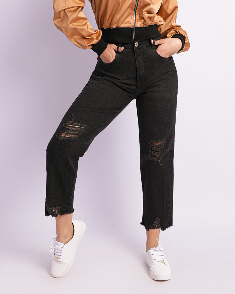 Jeans mom rotos BOXB455