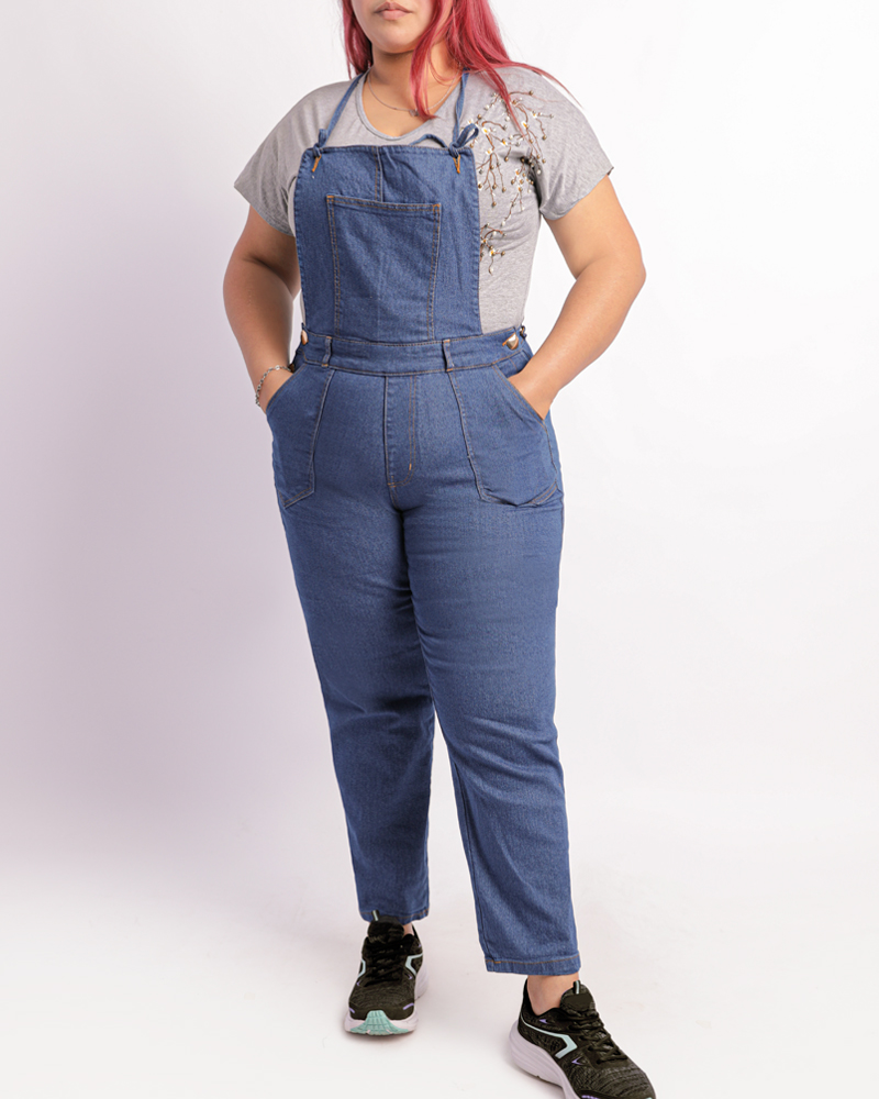 Jardinera jeans plus E170